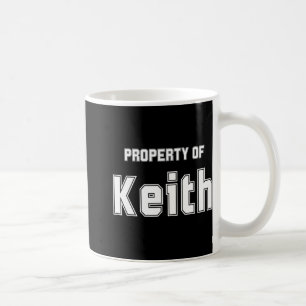 Eigentum von Keith Funny Bachelorette Geschenke fü Kaffeetasse