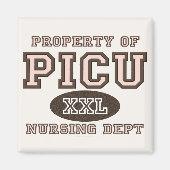 Eigentum von Magnet für Krankenpflege der PICU (Vorne)