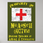 Eigentum von Mash 4077. Poster (Vorne)