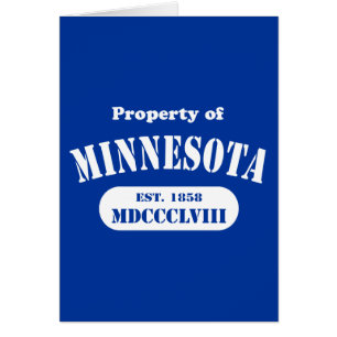 Eigentum von Minnesota - jede Farbe!
