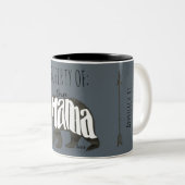 Eigentum von Mutter Bear- Approach auf eigene Zweifarbige Tasse (VorderseiteRechts)