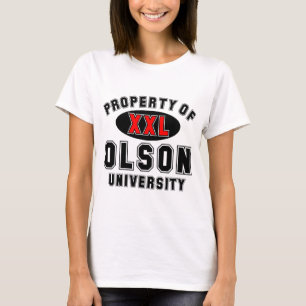 Eigentum von Olson-Universität T-Shirt