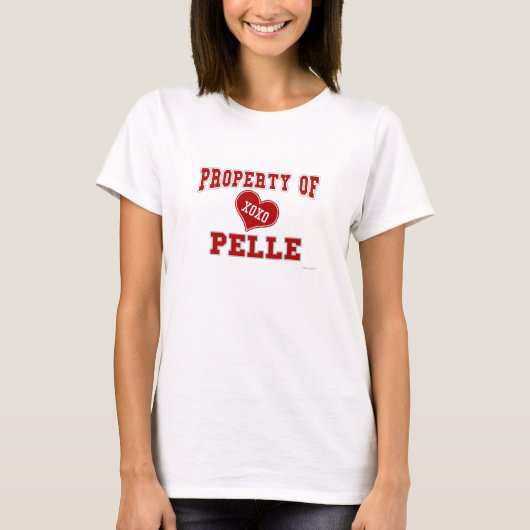 Eigentum von Pelle (rot) T-Shirt (Vorderseite)