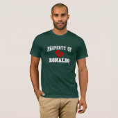 Eigentum von Ronaldo T-Shirt (Vorne ganz)