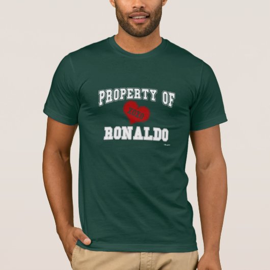Eigentum von Ronaldo T-Shirt (Vorderseite)