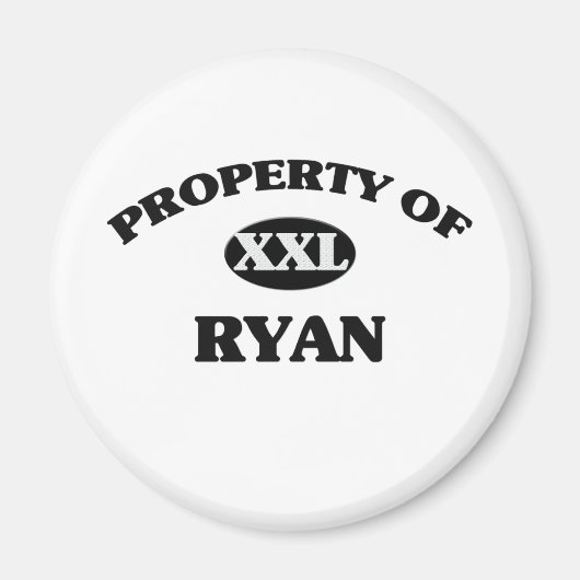 Eigentum von RYAN Magnet (Vorne)
