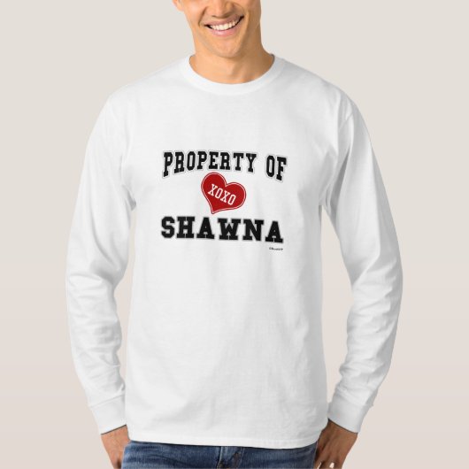 Eigentum von Shawna T-Shirt (Vorderseite)