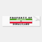 Eigentum von Somaliland Autoaufkleber (Vorne)
