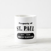 Eigentum von St. Paul Kaffeetasse (Mittel)