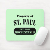 Eigentum von St. Paul Mousepad (Mit Mouse)