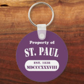 Eigentum von St. Paul Schlüsselanhänger (Vorderseite)