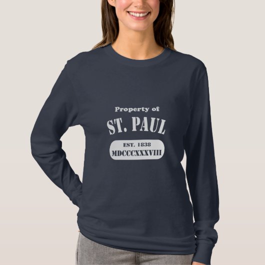 Eigentum von St. Paul T-Shirt (Vorderseite)