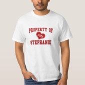 Eigentum von Stephanie T-Shirt (Vorderseite)