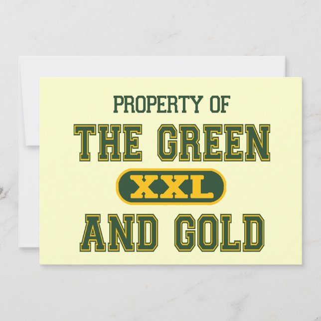 Eigentum von The Green und Gold1 (Vorderseite)