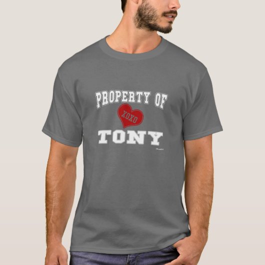Eigentum von Tony T-Shirt (Vorderseite)