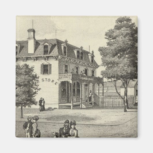 Eigentum von Wm V Reid, Villa Park, NJ Magnet (Vorne)
