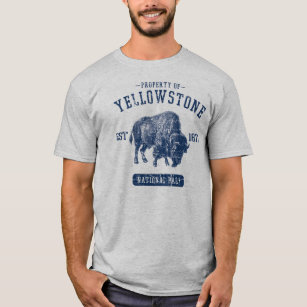 Eigentum von Yellowstone Nationalpark T-Shirt