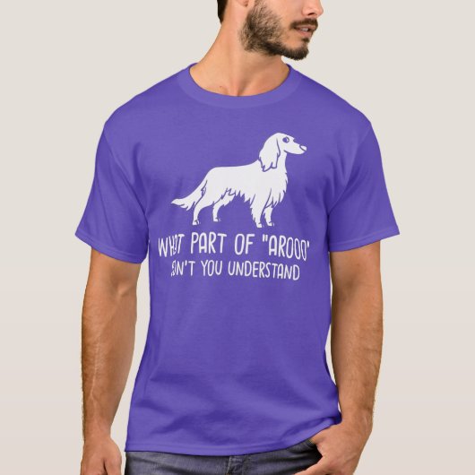 Eigentümer der Welpen der irischen Rotkehlchen und T-Shirt (Vorderseite)