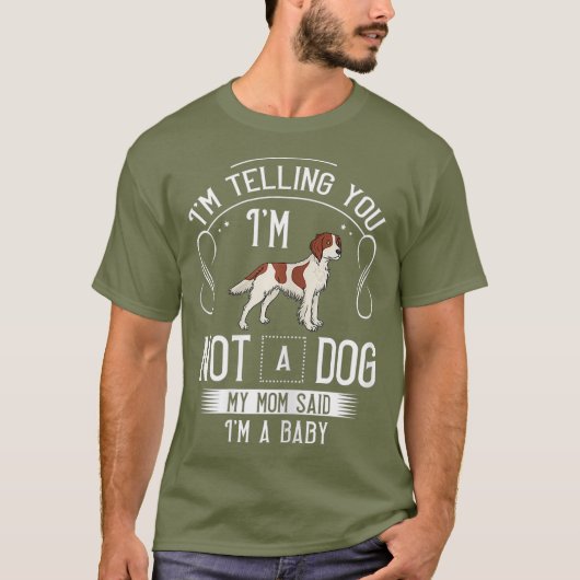 Eigentümer der Welpen der irischen Rotkehlchen und T-Shirt (Vorderseite)