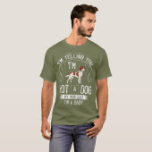 Eigentümer der Welpen der irischen Rotkehlchen und T-Shirt (Vorne ganz)