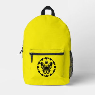 Eigentümer des Bulldog-Hundes Bedruckter Rucksack