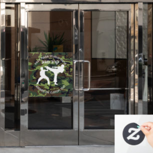 Eigentümer des israelischen Kampfsystems Krav Mag Fensteraufkleber