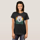 Eigentümer des Samoyed Dog Samoyeds Eigentümer des T-Shirt (Vorne ganz)