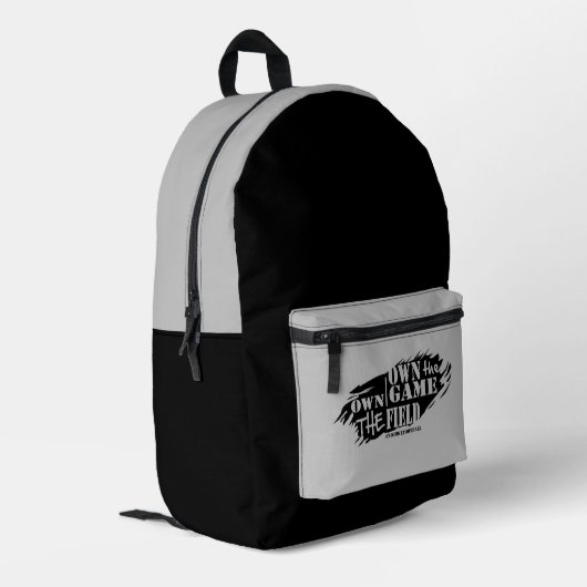 Eigentümer des Spiels Bedruckter Rucksack (Rückseitige Ecke links)