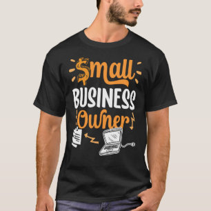 Eigentümer eines kleinen Unternehmens Boss CEO-Grü T-Shirt