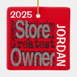 Eigentümer-Extraordinaire CUSTOM speichern Keramikornament