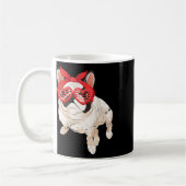 Eigentümer Sungles Bandana Fun French Bulldog Fren Kaffeetasse (Links)
