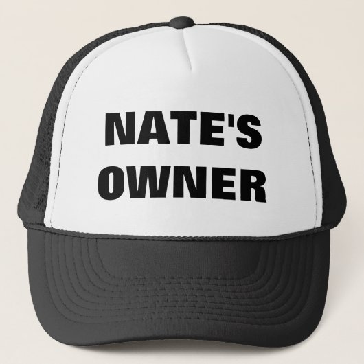 EIGENTÜMER VON NATE TRUCKERKAPPE (Vorderseite)