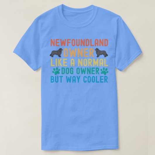 Eigentümer von Neufundland T-Shirt (Design vorne)