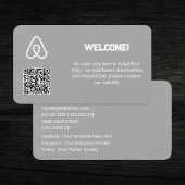 🏠 Eigentümerin Airbnb Custom QR Visitenkarte