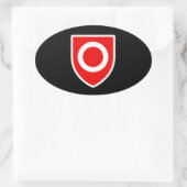 Eigentümerpreis Ovaler Aufkleber (Tasche)