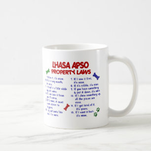 Eigentums-Gesetze 2 LHASAS APSO Kaffeetasse