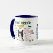Eigentums-Gesetze 4 Bostons Terrier Tasse (Vorderseite Links)