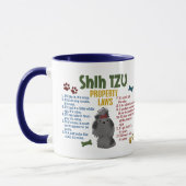 Eigentums-Gesetze 4 Shih Tzu Tasse (Links)