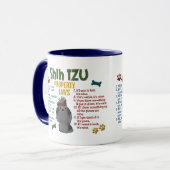 Eigentums-Gesetze 4 Shih Tzu Tasse (Vorderseite Links)