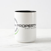 Eigentums-Ingenieure Zweifarbige Tasse (Mittel)