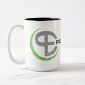 Eigentums-Ingenieure Zweifarbige Tasse (Links)