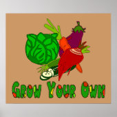 Eigenwachsen Poster (Vorne)