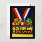 Eigenwachsen Postkarte (Vorne/Hinten)