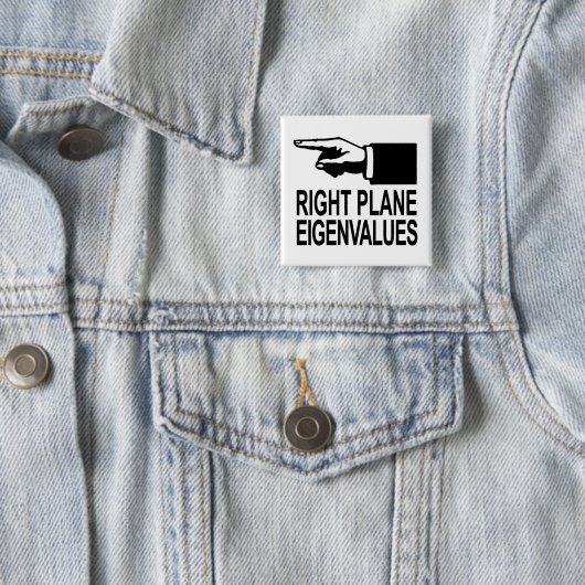 Eigenwerte des rechten Flugzeug Button (Beispiel)