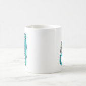 Eigenwillige Expressive Katze Kaffeetasse (Mittel)