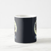 Eigenwillige Schwarze-Katze-Ninja Alternative Tier Kaffeetasse (Mittel)