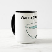 Eigenwillige Teestunde Whimsical Personalisierter Tasse (Vorderseite Links)