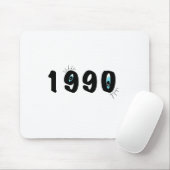 Eigenwilliges Mauspad mit Eye-Grafik von 1990 | Kü (Mit Mouse)