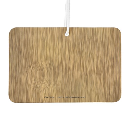 Eigenzied Man Cave Wood Grain Autolufterfrischer (Rückseite)