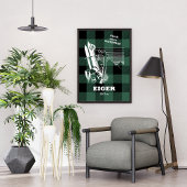 Eiger 3967 m Schweizer Alpen Bergmeisterschaft Poster